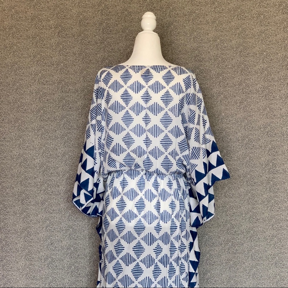 ✨💙Maxi Length Kaftan Dress/Swim Cover Up💙✨ - Picture 7 of 8